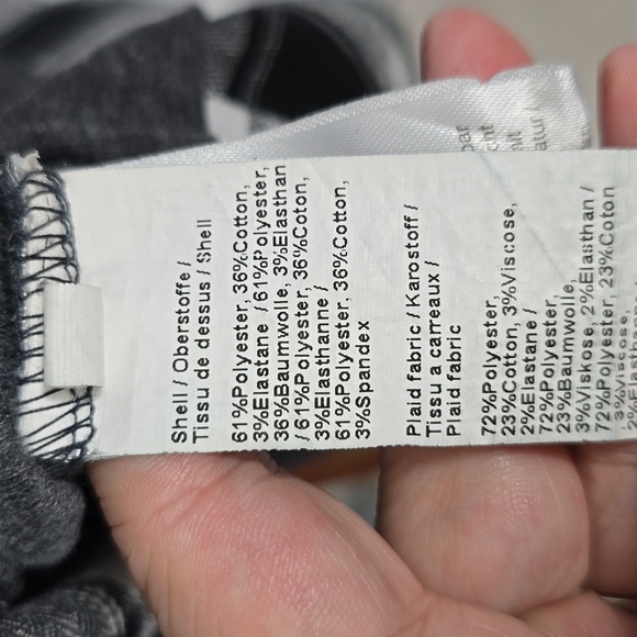 Cozy Plaid Trim Hoodie - Picture 9 of 10